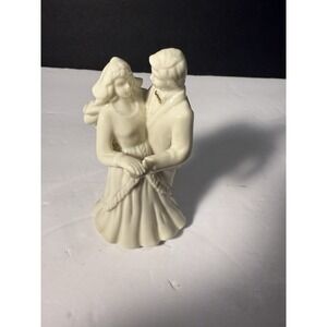 Mikasa Cake Topper Wedding Bells Porcelain Figurine Bride Groom Dancing FK018